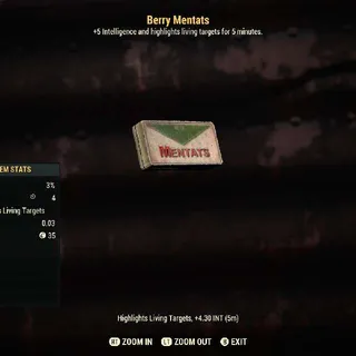 200 Berry Mentats