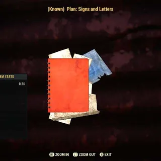 Signs And Letters