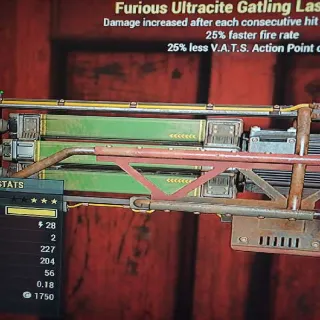 Weapon | F2525 Gatling Laser