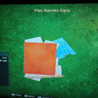 Plan | Burrow Signs