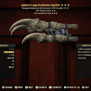 JWS25 Deathclaw Gauntlet