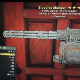 Weapon | BE1P Minigun