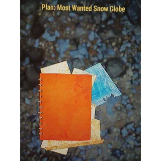 Plan | Most Wanted Snow Globe