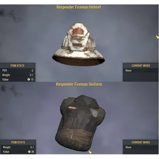 Responder Fireman Set