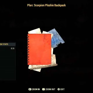 Scorpion Plush Backpack