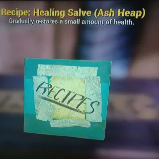 Recipe | Healing Salve Ash Heap