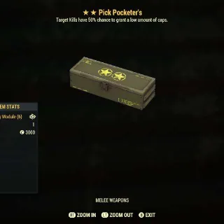 5x Pick Pocketer's Mods