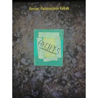 Recipe | Radscorpion Kebab
