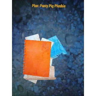 Plan | Punty Pig Plushie