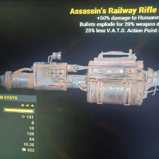 Weapon | AE25 Railway Rifle