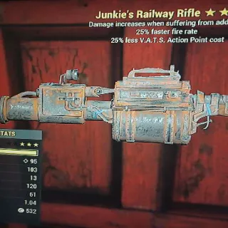 Weapon | J2525 Railway Rifle