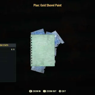 Gold Shovel Paint