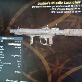 Weapon | J2515 Missile Launcher