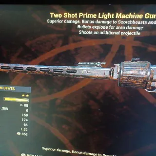 Weapon | TSE Light Machine Gun