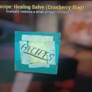 Recipe | Healing Salve Cranberry