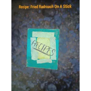 Recipe | Fried Radroach On A Stic