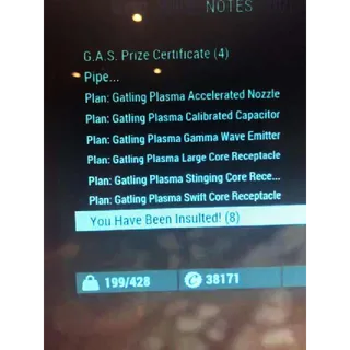 6 Gatling Plasma Plans