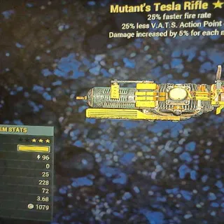 Weapon | M2525 Tesla Rifle