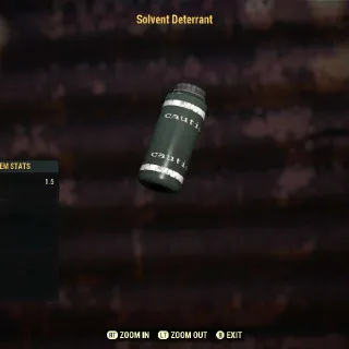Solvent Deterrant