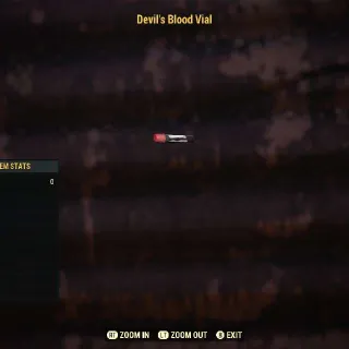 Devil's Blood Vial