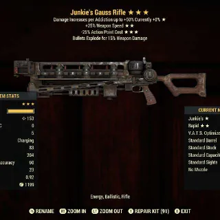 J2525 Gauss Rifle