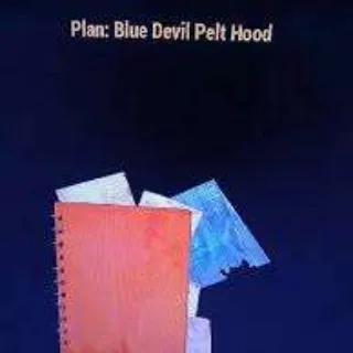 Blue Devil Pelt Hood
