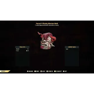 Glowing Minotaur Mask