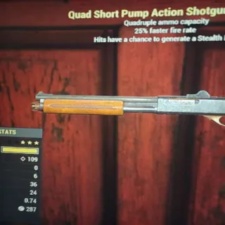 Weapon | Q25 Stealth Pump Shotgun