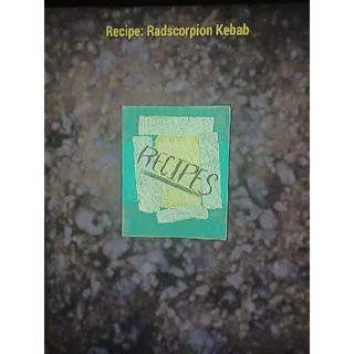 Recipe | Radscorpion Kebab