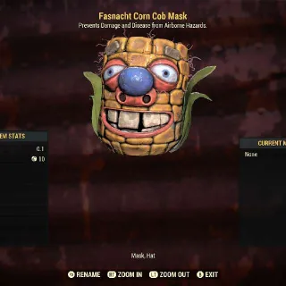 Corn Cob Mask