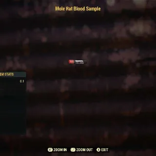 Mole Rat Blood Sample
