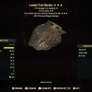 Leaded Trail Warden
