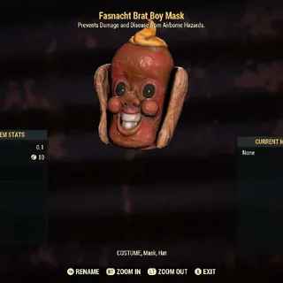 Brat Boy Mask