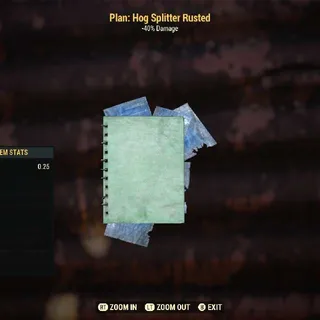 Hog Splitter Rusted