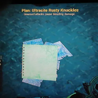 Plan | Ultracite Rusty Knuckles