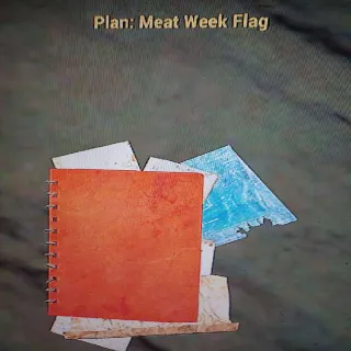 Plan | Meat Week Flag