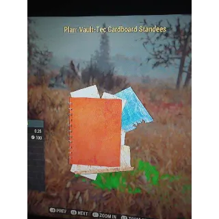 Plan | Vault-Tec Cardboard Stan