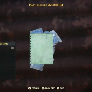 Laser Gun V63-Bertha