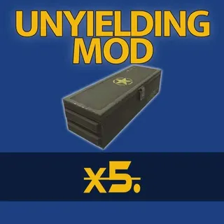 5x Unyielding Mods