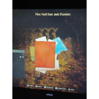 Plan | Vault Door Jack O'Lanter