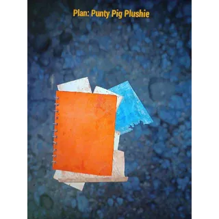 Plan | Punty Pig Plushie