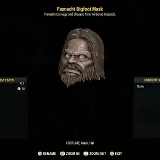 Bigfoot Mask