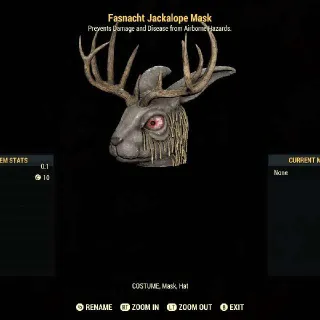 Jackalope Mask