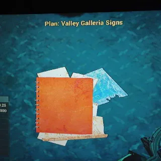 Plan | Valley Galleria Signs