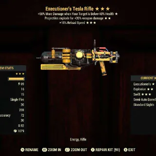 EE15 Tesla Rifle