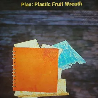 Plan | Plastic Fruit Wreath