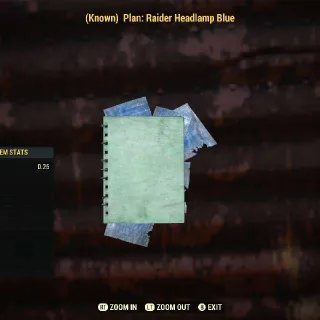 Raider Headlamp Blue