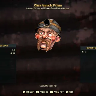 Clean Pitman Mask