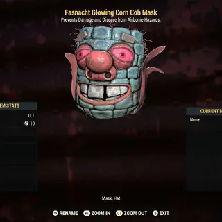 Glowing Corn Cob Mask