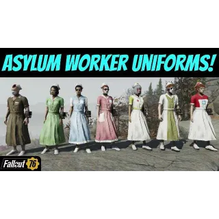 Asylum Worker Set Of 10